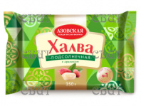 Халва Подсолнечная с арахисом 350г/16шт Л 038