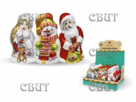 фигура из молочного шоколада Новогодний микс 50г*12шт 5496