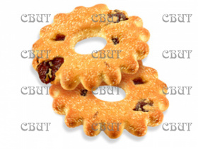 Коржик с клюквой и сахаром 2,9кг Т-36