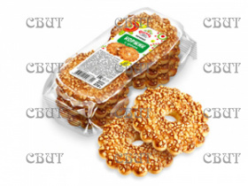Коржик с орехом 270г*18шт М-06